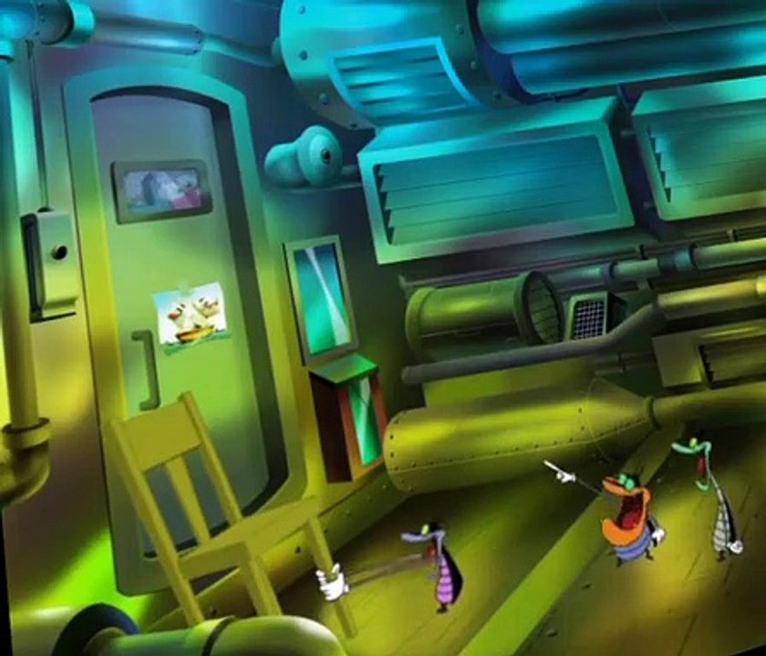 Oggy and the Cockroaches Oggy and the Cockroaches S03 E035 Deep Trouble