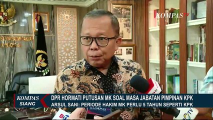 Kritik Putusan MK Ubah Masa Jabatan Pimpinan KPK, Arsul Sani: Masalahnya di Inkonsistensi