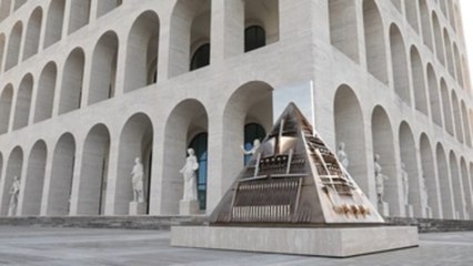 El "Coliseo Cuadrado", un inesperado museo en el icono de la moda romana
