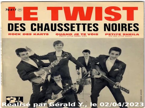 Les Chaussettes Noires & Eddy Mitchell_Rock des karts (1961)karaoké