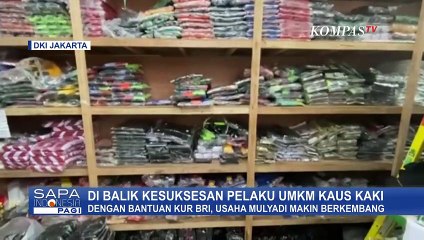Penjual Kaos Kaki UMKM Raih Untung Sampai Rp 500 Juta Per Bulan di Jakarta Utara