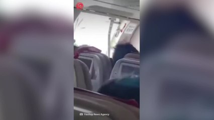 Download Video: Terrifying viral video shows plane door open mid flight