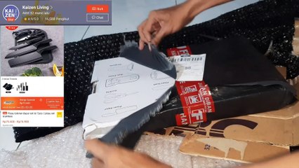 Unboxing Pisau Talenan Dapur Set 7 Pcs - Gilang Mbsnags