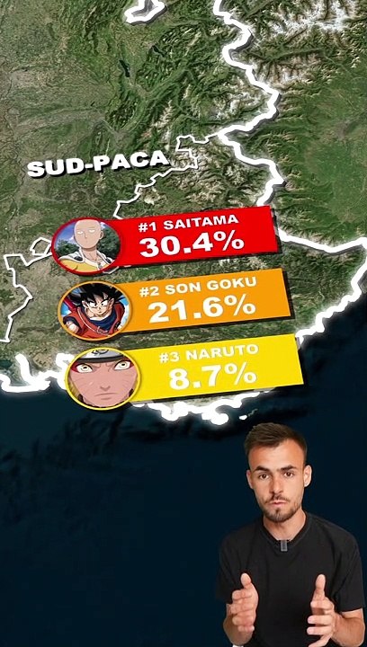 Les persos de manga les plus puissants par régions