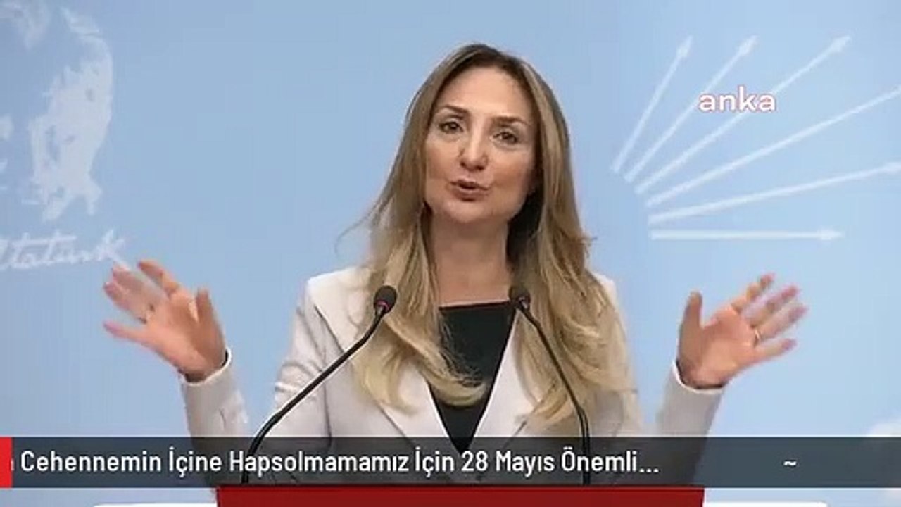 Aylin Nazlıaka'dan Kadınlara Oy Kullanma ve Sandıklara Sahip Çıkma Çağrısı: "Bize Reva Görülen Cehennemin İçine Hapsolmamamız İçin 28 Mayıs Önemli...