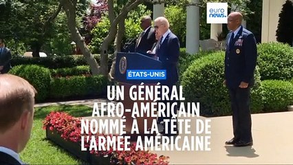 Joe Biden présente son futur chef d'état-major, un général engagé contre le racisme