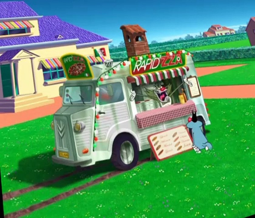Oggy and the Cockroaches Oggy and the Cockroaches S03 E029 Fancy-a-Pizza