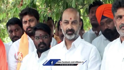 Bandi Sanjay Gives Clarity On Clashes With Komatireddy Raj Gopal Reddy _ V6 News