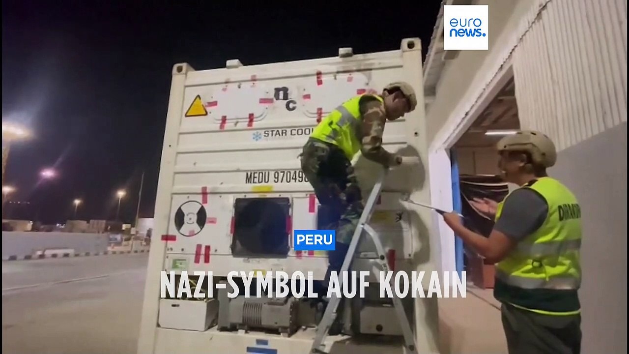 Rauschgift mit Hakenkreuz: kurioser Fund in Peru mit Bestimmung Europa