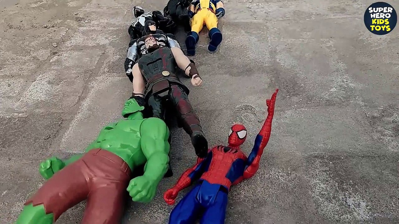 Superhero Avengers Toys, Spiderman Captain America, Hulk, Iron man, Thor, Thanos Spider-Man Toys