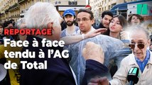 À l’AG de Total, des scènes de vives tensions entre actionnaires et militants écologistes