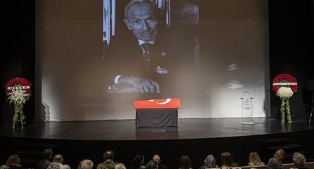 İlham Gencer için AKM’de tören düzenlendi