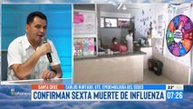 Confirman el 6to muerto por influenza en Santa Cruz