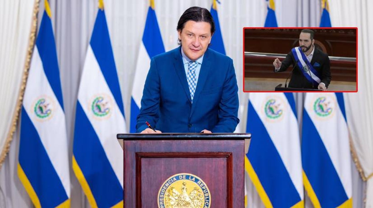 Colombiano fue nombrado comisionado de DD. HH. por Nayib Bukele, en El Salvador