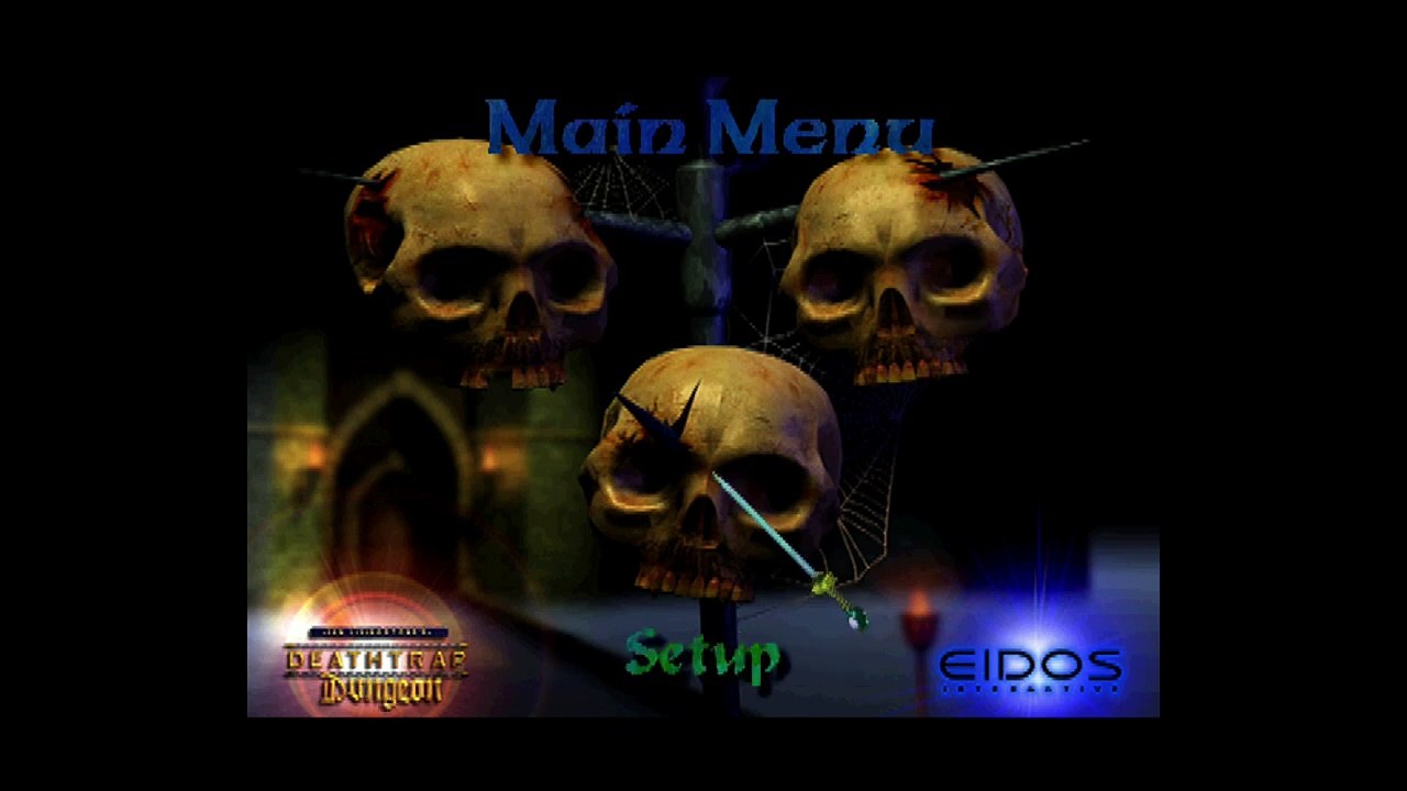 Ian Livingstone's Deathtrap Dungeon review, intro, menu and first 10 minutes, can you play on 2021