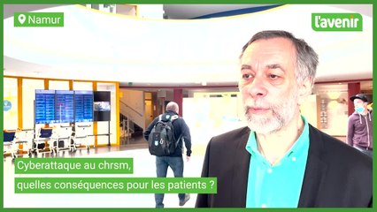 Le Chr de Namur victime d'un Hacker. Les explications du directeur.