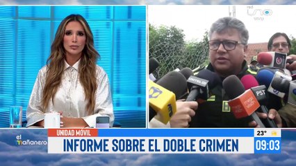 Informe policial del doble asesinato en el Barrio el Dorado Norte