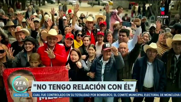 Se fue sin decir adiós : López Obrador niega relación con Ricardo Mejía