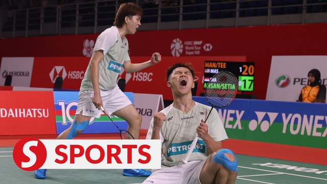 Tee-Man beat Indonesian legends to advance into Malaysia Masters semi-finals