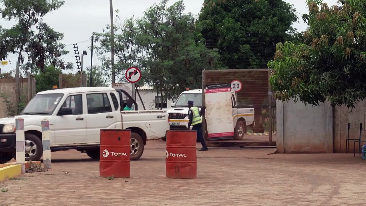Rubis Dans la plus grande mine du monde