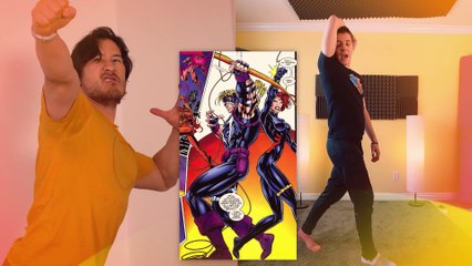 Morphing Our Bodies Into Superhero Poses (205)