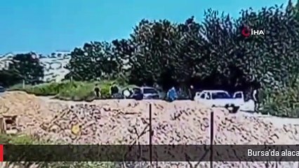 Bursa'da alacak verecek cinayeti kamerada: 1 ölü