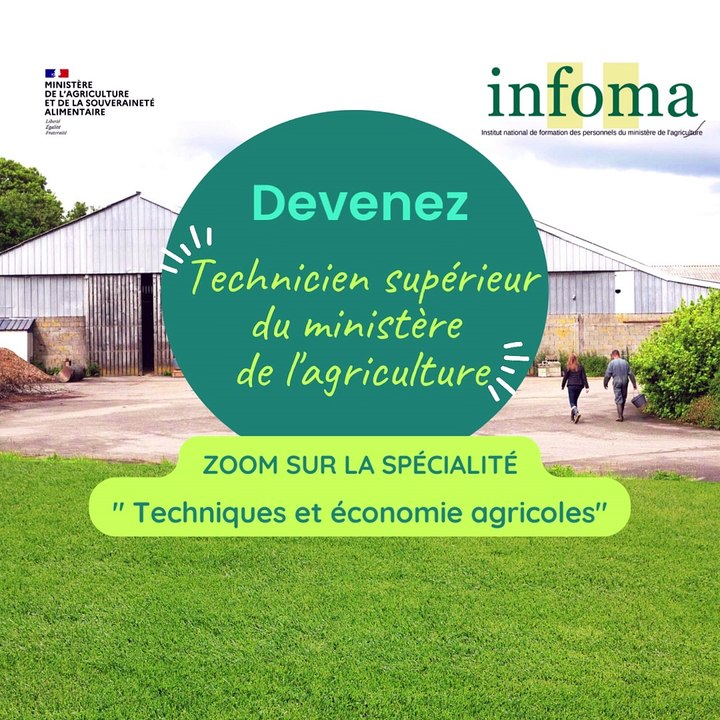 Devenez TSMA spécialité "techniques et économie agricoles"