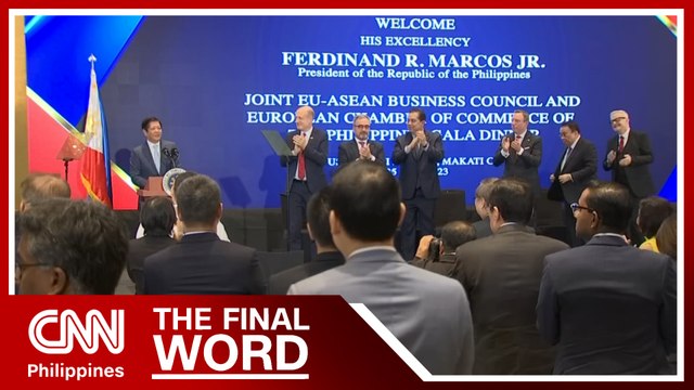 Marcos seeks revival of PH-EU talks on Free Trade Agreement | The Final Word