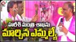 Minister Harish Rao Funny Reaction To MLA Bhaskar Rao Comments _ Miryalaguda _ V6 News