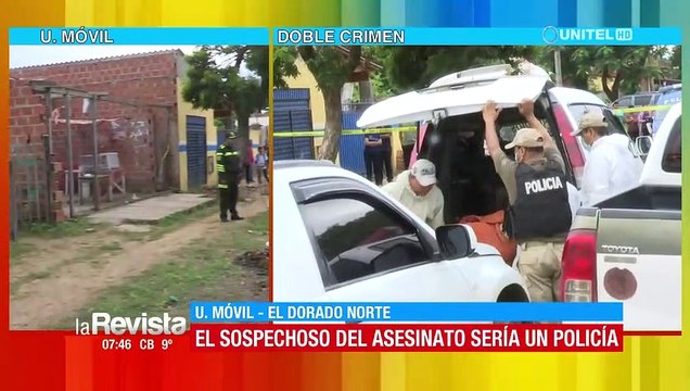 Autor de doble crimen fue quien denunció el hecho, se confirma que es policía