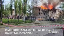 Ismét kórházat lőttek az oroszok: egy halott és 15 sebesült Dnyipróban