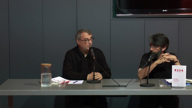 Espai VilaWeb - Presentació de 'Llengua i identitat nacional', de Jordi Martí Monllau, amb Vicent Partal (25.05.2023)