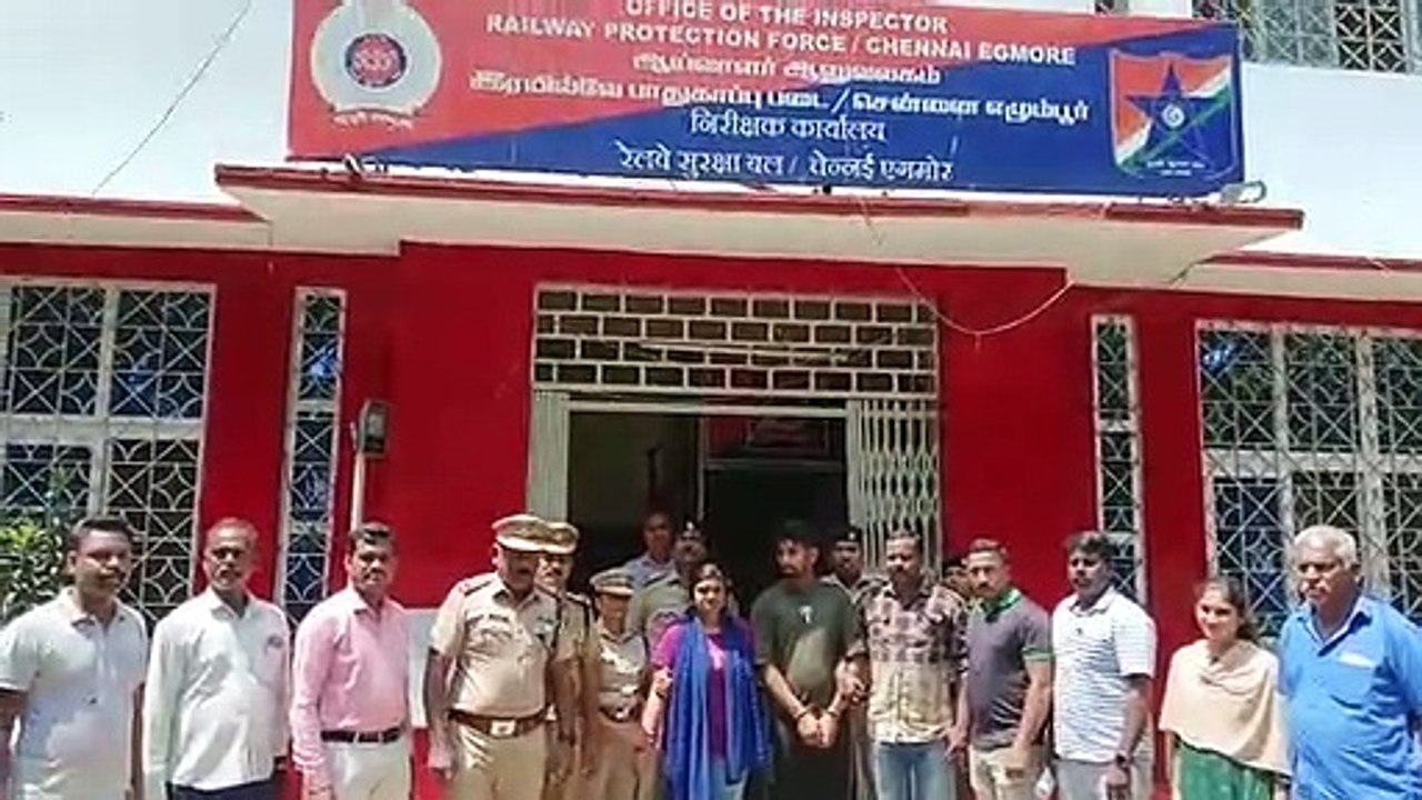 केरल में होटल मालिक के टुकड़े-टुकड़े कर भाग रहे प्रेमी जोड़ा को चेन्नई में RPF ने किया गिरफ्तार