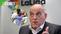Javier Tebas se disculpa con Vinicius Junior; La Liga lanza campaña contra racismo