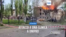 Ucraina, morti e feriti in un raid contro una clinica a Dnipro
