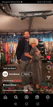 François Chazal Poivre d'Arvor avec sa marraine en mai 2023-@DR