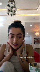 Rashmika mandana status you are my crush I am your crush ❤❤