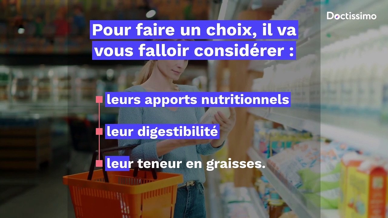 Quel lait animal choisir ?