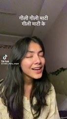 DHAN BAJO New Songs by a beautiful girl in beautiful voice viral video 2023