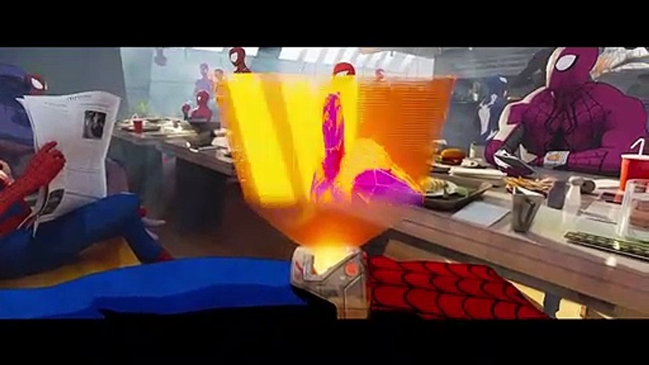 Spider-Man VS Spider-Chat- - SPIDER-MAN- ACROSS THE SPIDER-VERSE (2023)