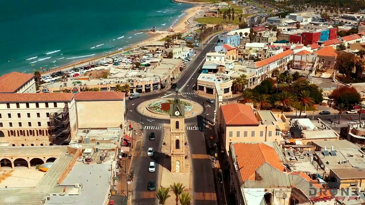 Tel Aviv - by drone [4K]