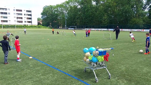 Entraînement école de foot
