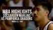 MBA Highlights: Pampanga Dragons vs Socsargen Marlins (3/22/98) | Monday Madness