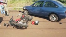 Motociclista fica ferido após colisão frontal com carro no Morumbi