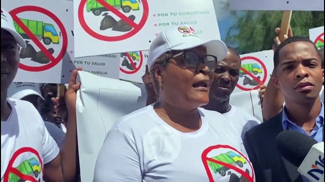 Residentes de Pedro Brand acuden a Medio Ambiente en rechazo a la instalación de relleno sanitario