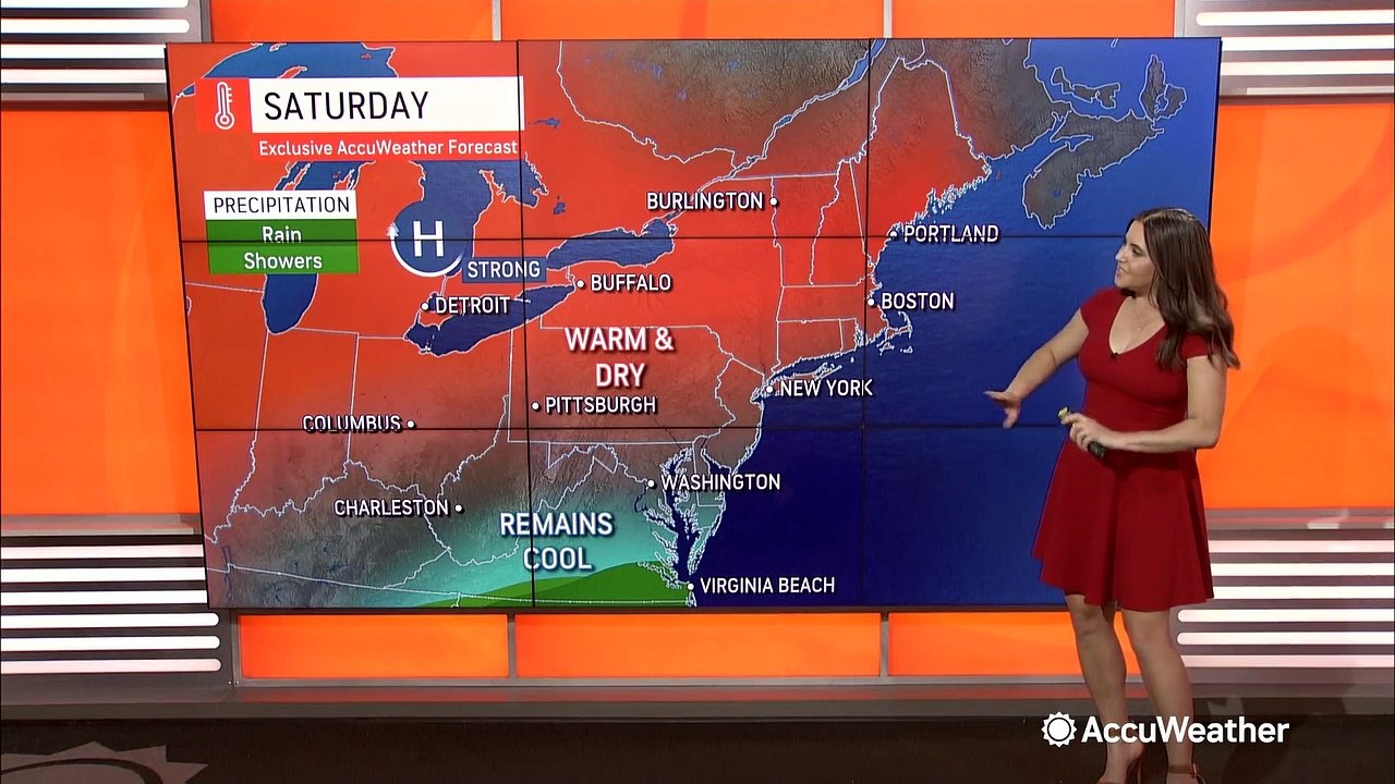 Dry, warm weather continues for the Northeast