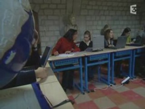 A l'Institut National des Jeunes Aveugles