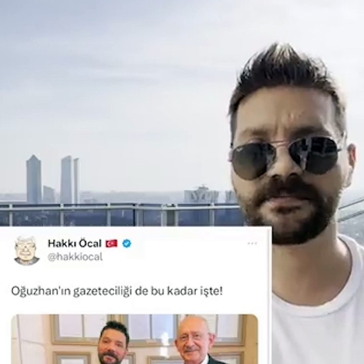 Oğuzhan Uğur Kılıçdaroğlu yayınında sansürlediğ...