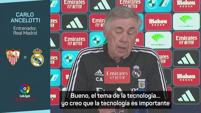 Ancelotti: Vinicius no va porque tiene problemas en la rodilla