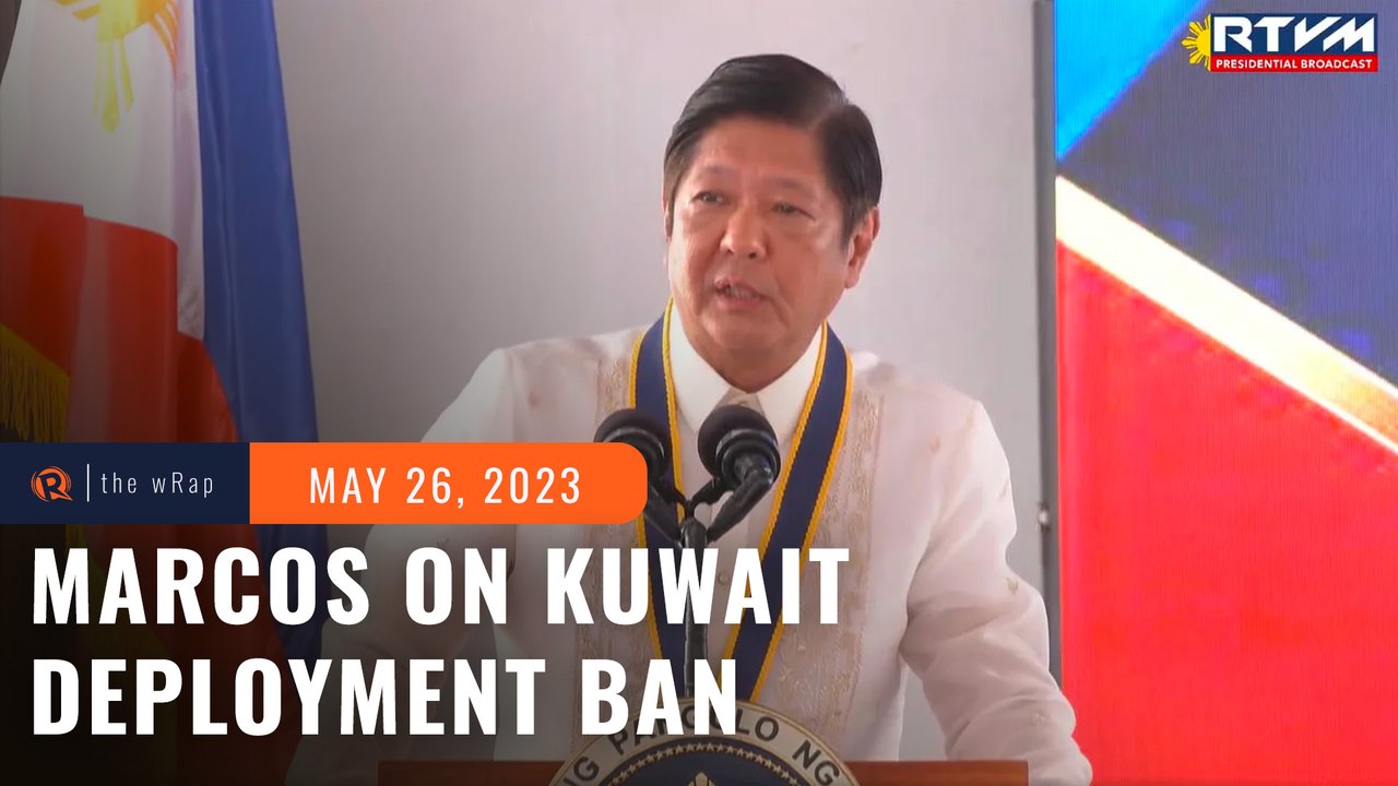 Marcos says bans are ‘sometimes overreactions’...